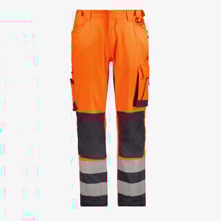 Safety Jogger High-visibility Scuti heren werkbroek zwart oranje