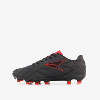 Dutchy FG kinder voetbalschoenen zwart rood