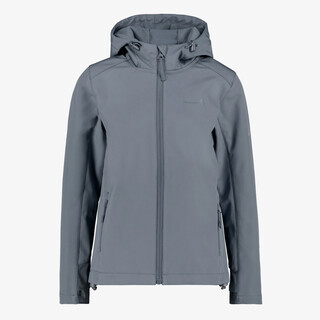 Mountain Peak kinder softshell jas grijs