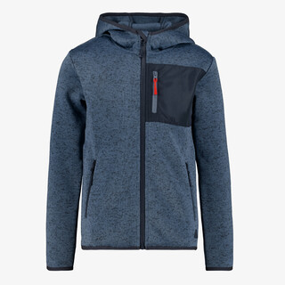 Mountain Peak jongens fleece vest blauw