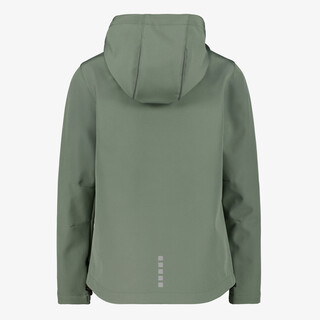 Mountain Peak kinder softshell jas groen