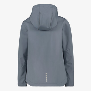 Mountain Peak kinder softshell jas grijs