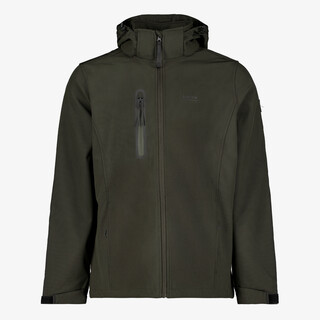 Kjelvik heren softshell jas groen