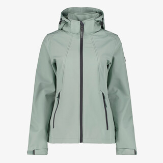 Kjelvik softshell dames jas groen