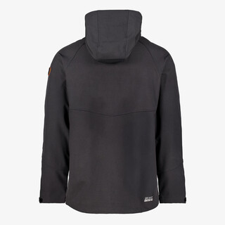 Kjelvik softshell heren jas zwart