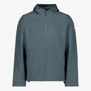 Mountain Peak heren outdoor softshell jas blauw