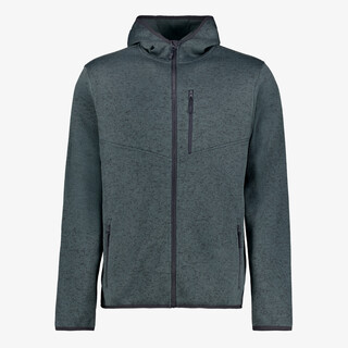 Mountain Peak heren outdoor fleece vest blauw