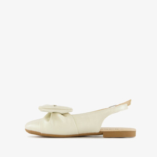 Blue Box meisjes slingbacks met strik goud