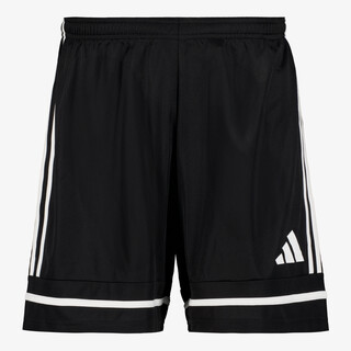 Adidas Squa25 heren sportshort zwart wit