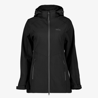 Kjelvik softshell dames jas zwart
