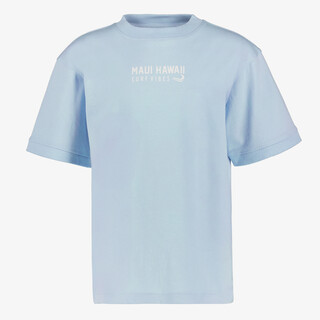 Unsigned jongens T-shirt blauw