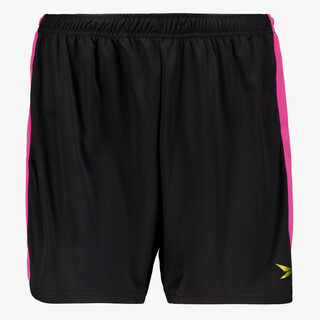 Dutchy dames voetbalshort zwart roze