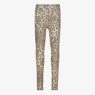 Osaga meisjes sportlegging met panterprint beige