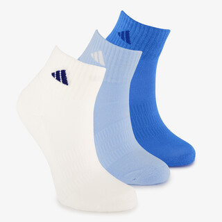 Adidas 3 paar kinder sokken sokken blauw wit