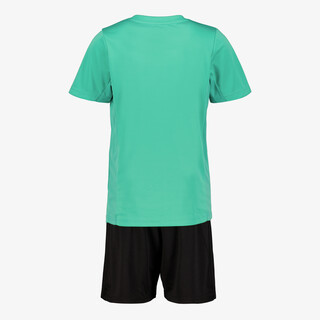 Dutchy tweedelig kinder sport set groen zwart