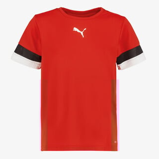 Puma teamRISE kinder voetbalshirt rood