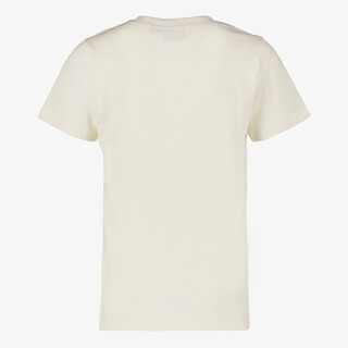 Unsigned jongens T-shirt met opdruk ecru groen