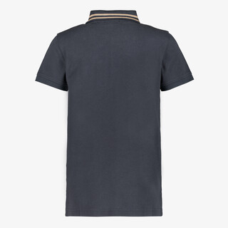 Unsigned jongens polo met palm donkerblauw