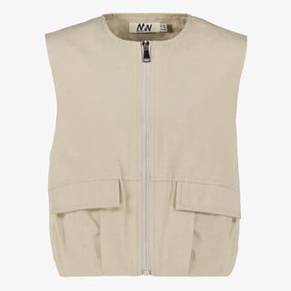 MyWay meisjes gilet beige
