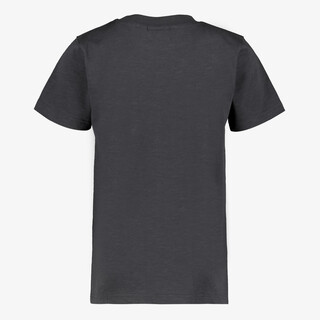 Unsigned jongens T-shirt met tekstopdruk zwart