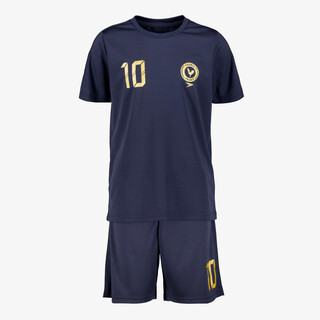 Dutchy tweedelige kinder sport set donkerblauw