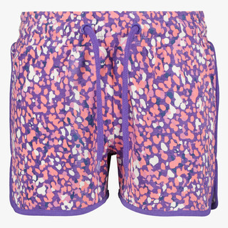 Osaga meisjes sweat short met print paars
