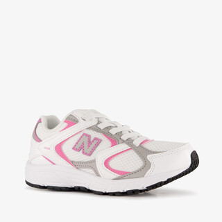 New Balance 408 meisjes sneakers wit roze