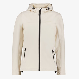 Mountain Peak kinder softshell jas wit