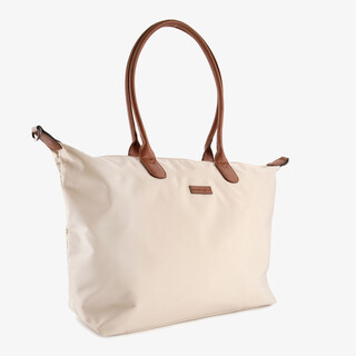 Renato Lucci dames shopper beige bruin