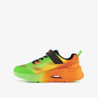 Skechers Tidal-Tech jongens sneakers oranje groen
