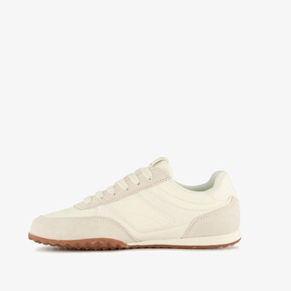 Hush Puppies suède dames sneakers wit