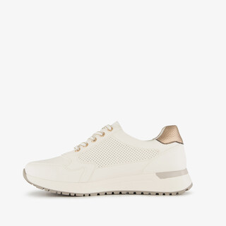 Natuform sneakers dames wit grijs