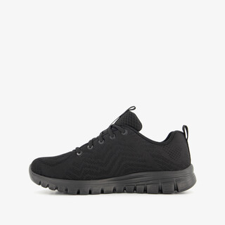 Skechers Graceful Get Connected dames sneakers zwart