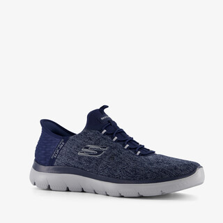 Skechers Slip-ins: Summits Key Pace heren sneakers blauw