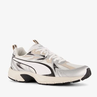 Puma Milenio Tech heren sneakers beige zilver