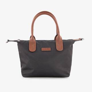 Renato Lucci dames shopper zwart bruin