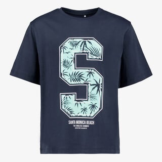 Name It jongens T-shirt blauw met opdruk