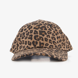 Dames pet met panterprint