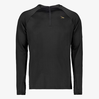 Dutchy heren voetbal pully met rits zwart