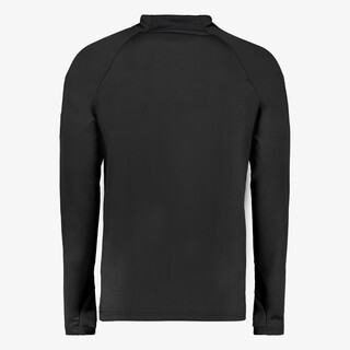 Dutchy heren voetbal pully met rits zwart