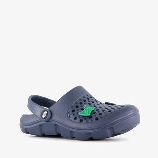 Jongens klompen met game pins blauw