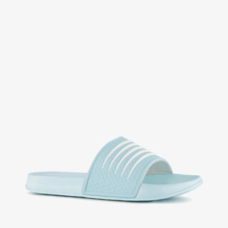 Dutchy dames badslippers lichtblauw