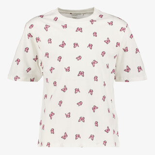 Name It meisjes T-shirt met vlinders wit