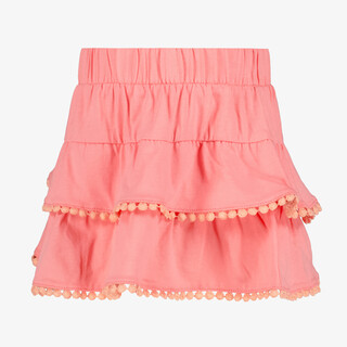 TwoDay meisjes rok met pompons roze