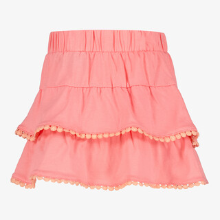 TwoDay meisjes rok met pompons roze