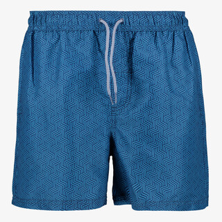 Osaga heren zwembroek met print blauw