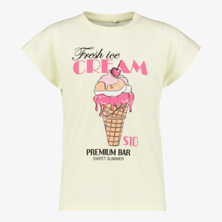 Name It meisjes T-shirt met opdruk geel