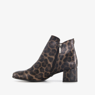 Tamaris dames enkellaarsjes leopard