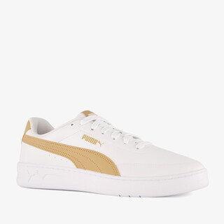 Puma Court Classic Clean heren sneakers wit