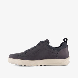 ECCO Byway suède heren veterschoenen donkerblauw